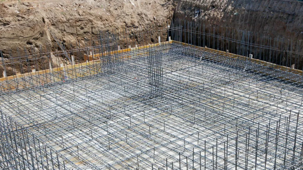 Terrassement et fondations d'une plateforme de 620 m² à Andenne
