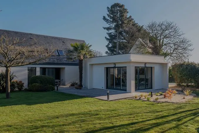 Extension d'habitation contemporaine